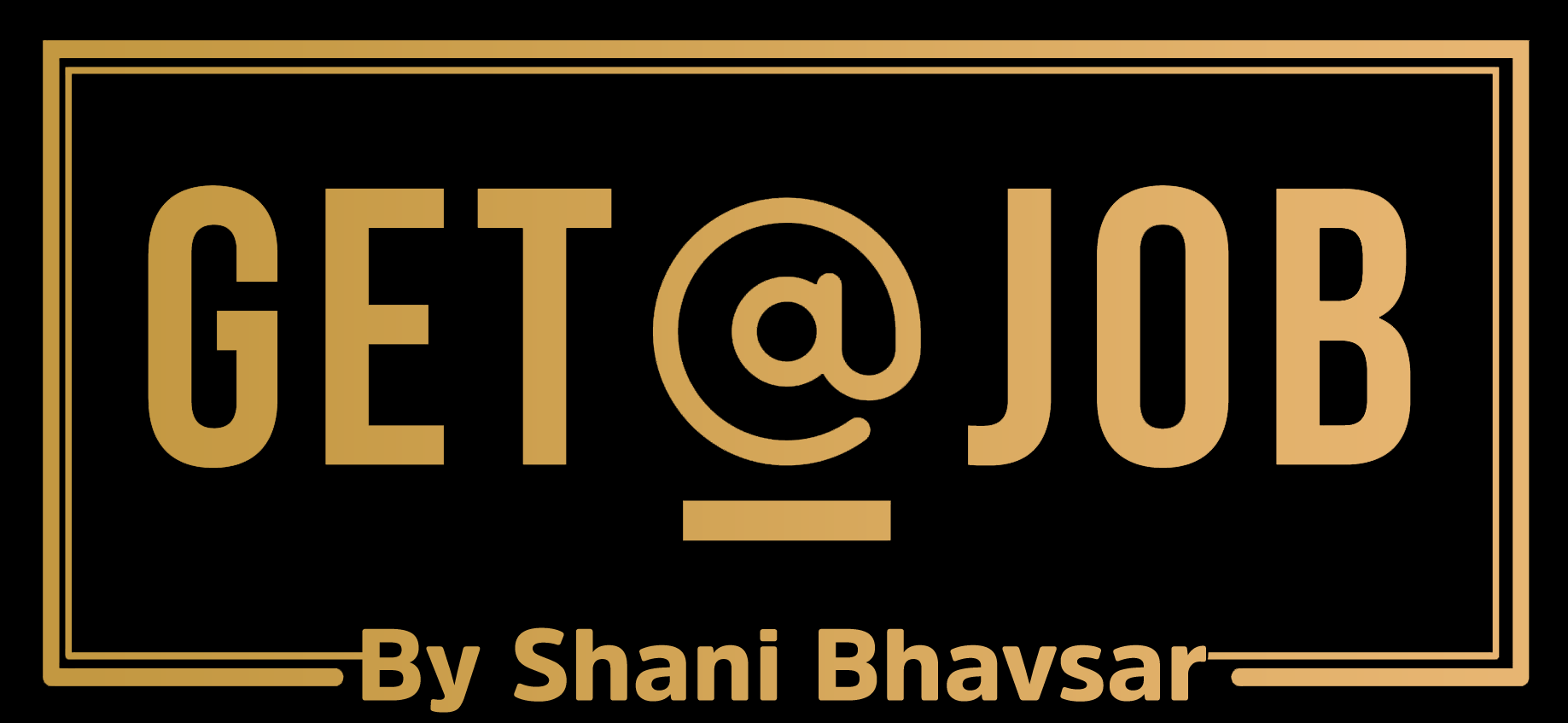Get a Job  gold logo